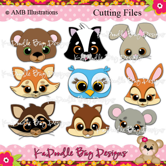 Forest Animal Faces