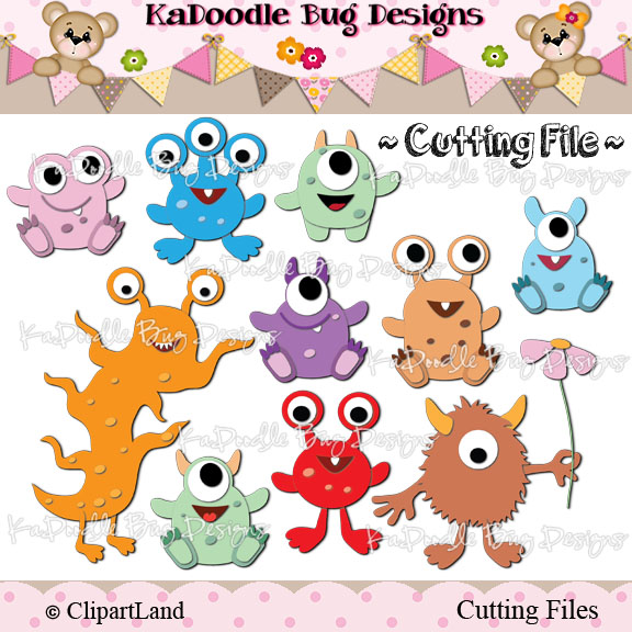 baby monster clipart - photo #28