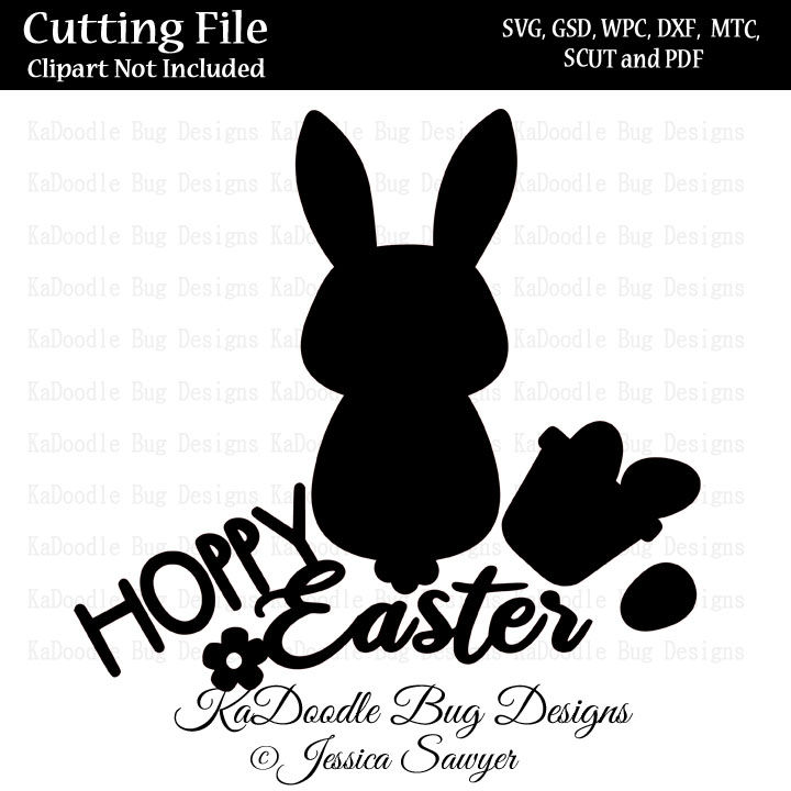 JS Hoppy Easter Bunny Title - Click Image to Close