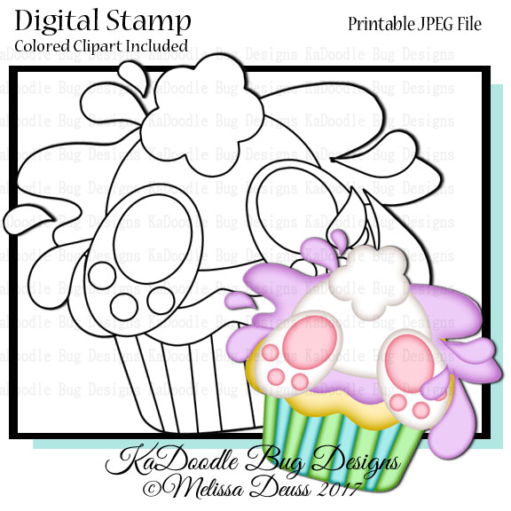 DS Bunny Cupcake