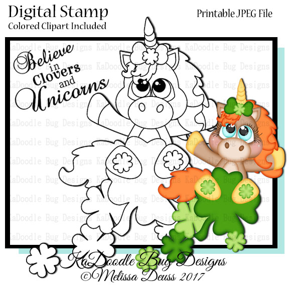 DS Cutie KaToodles - Clover Unicorn - Click Image to Close