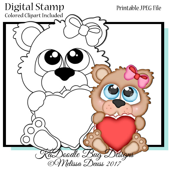 DS Cutie KaToodles - Valentine Groundhog - Click Image to Close
