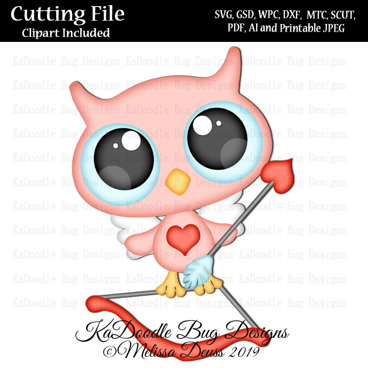 Baby Cupid Owl - Click Image to Close
