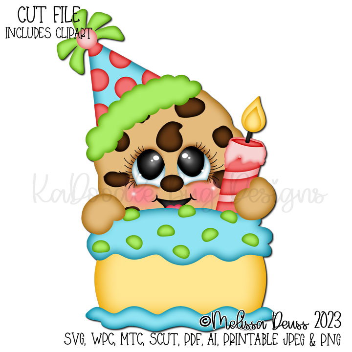 Shoptastic Cuties - Birthday Cake Cookie