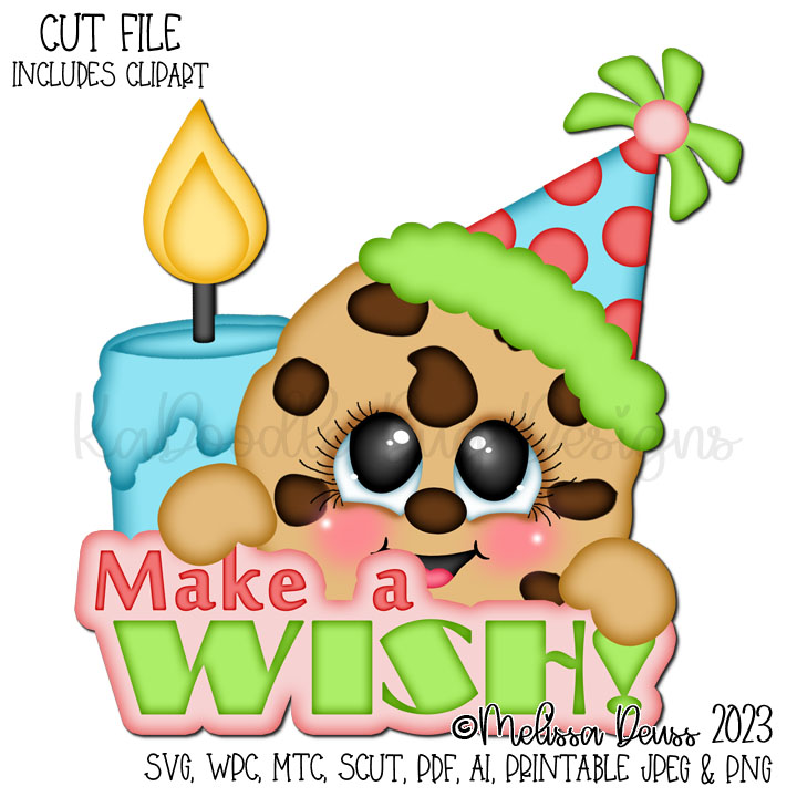 Shoptastic Cuties - Birthday Wish Cookie