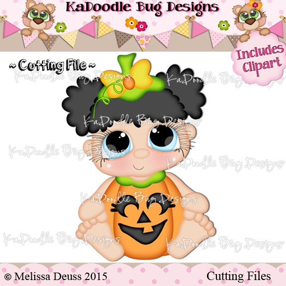 Charmkin Cuties - Pumpkin Girl - Click Image to Close