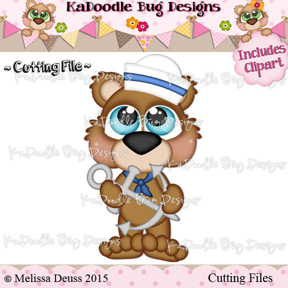 Cutie KaToodles - Anchor Bear