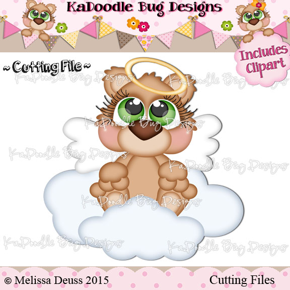 Cutie KaToodles - Angel Bear