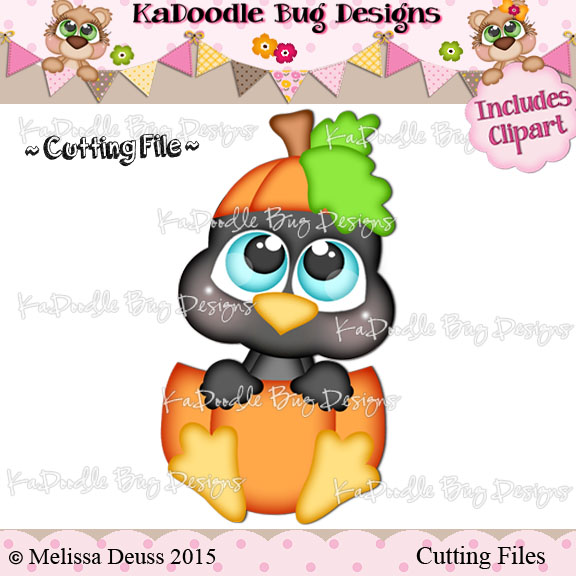 Cutie KaToodles - Baby Crow - Click Image to Close