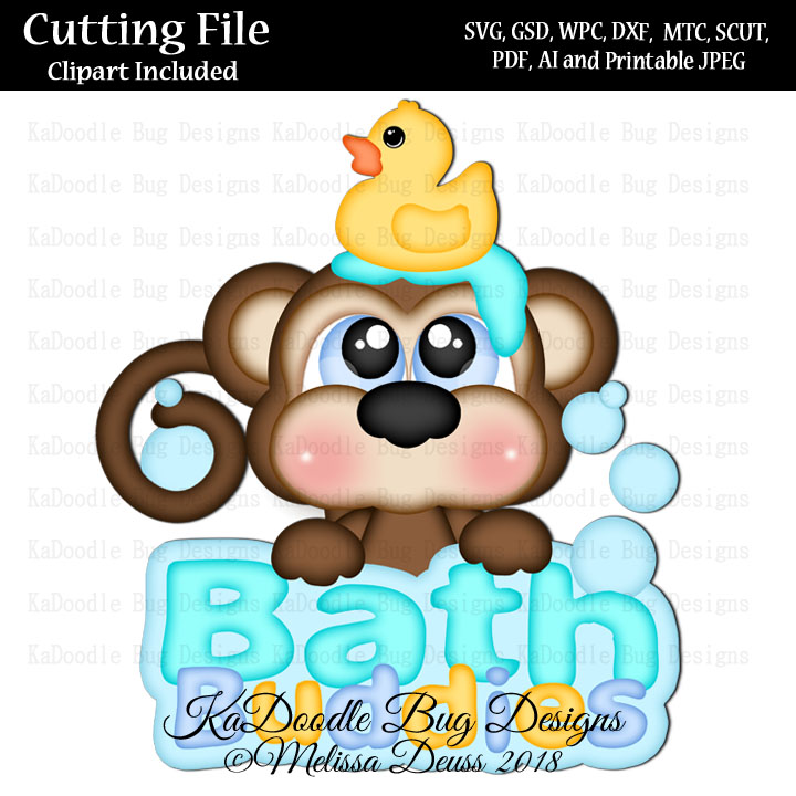 Cutie KaToodles - Bath Buddies Title - Click Image to Close