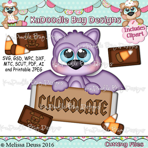 Cutie KaToodles - Chocolate Bat - Click Image to Close