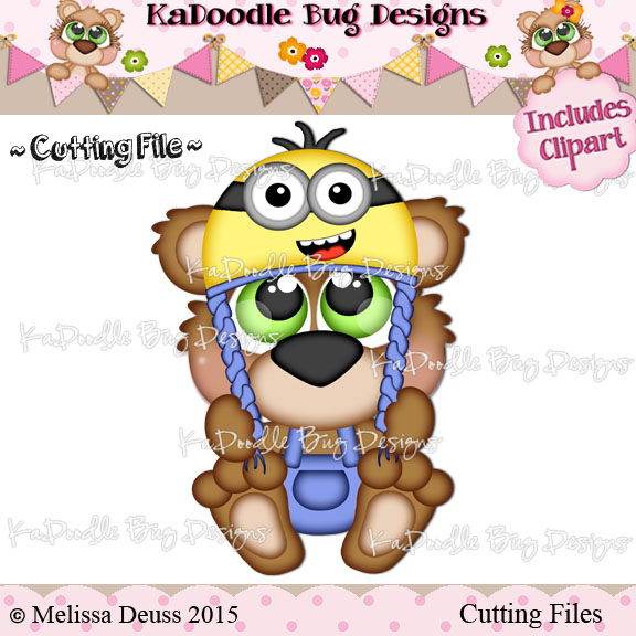 Cutie KaToodles - Crazy Hat Bear - Click Image to Close