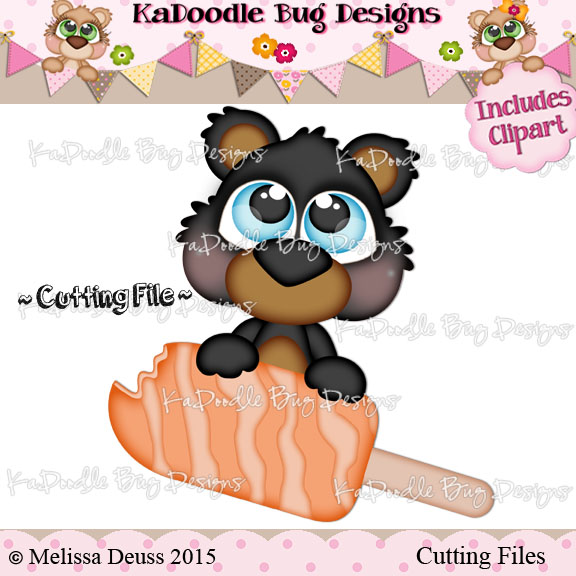Cutie KaToodles - Creamsicle Pop Bear - Click Image to Close