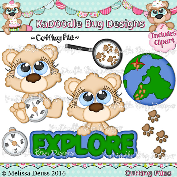 Cutie KaToodles - Explore Bears - Click Image to Close