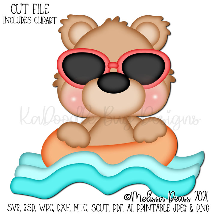 Cutie KaToodles - Floating Pool Bear