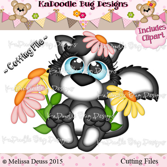 Cutie KaToodles - Flower Skunk