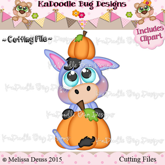 Cutie KaToodles - Halloween Donkey - Click Image to Close
