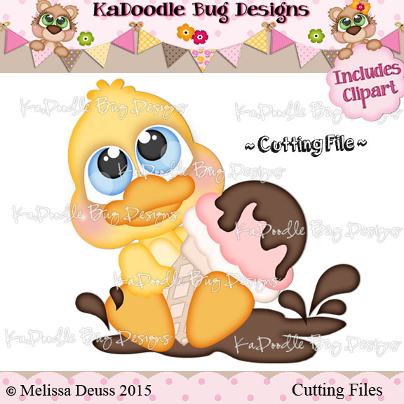 Cutie KaToodles - Ice Cream Duck