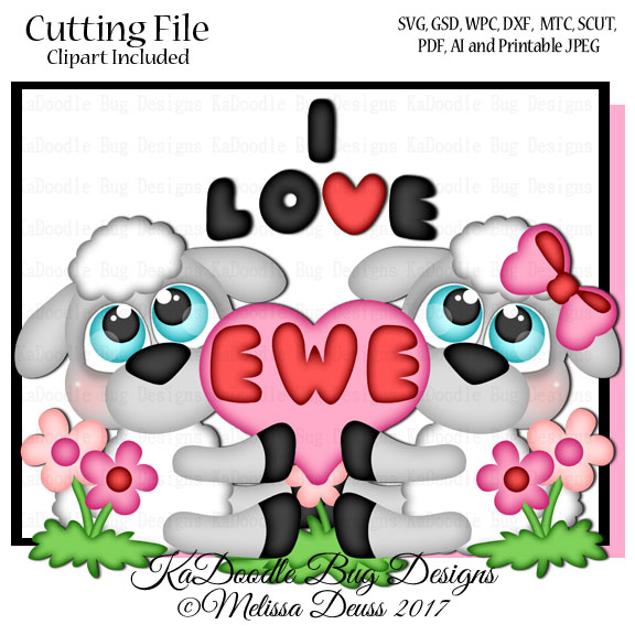 Cutie KaToodles - Love Ewe Lambs - Click Image to Close