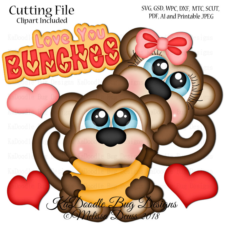 Cutie KaToodles - Love You Bunches - Click Image to Close