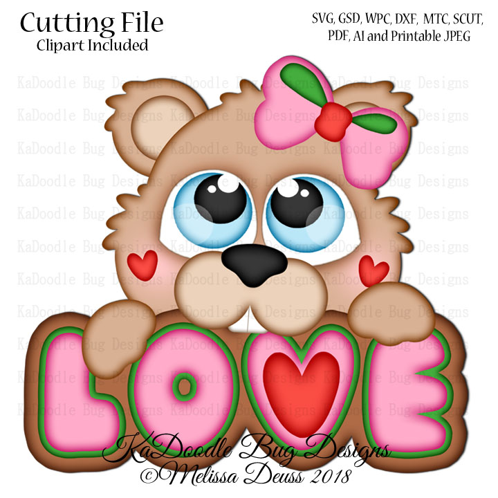 Cutie KaToodles - Loveable Groundhog - Click Image to Close