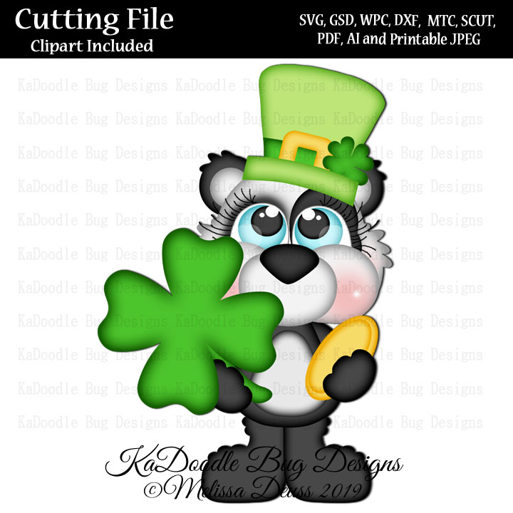 Cutie KaToodles - Lucky Panda Bear - Click Image to Close
