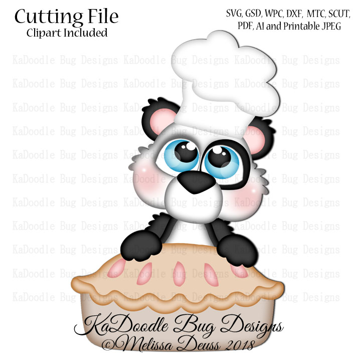 Cutie KaToodles - Panda Pie - Click Image to Close