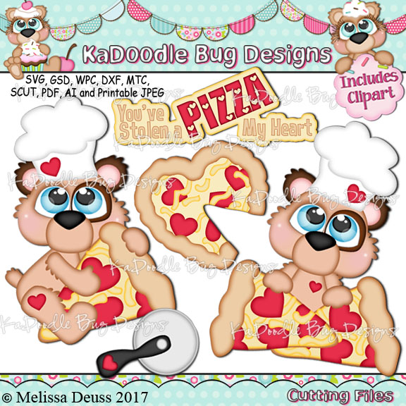 Cutie KaToodles - Pizza My Heart - Click Image to Close