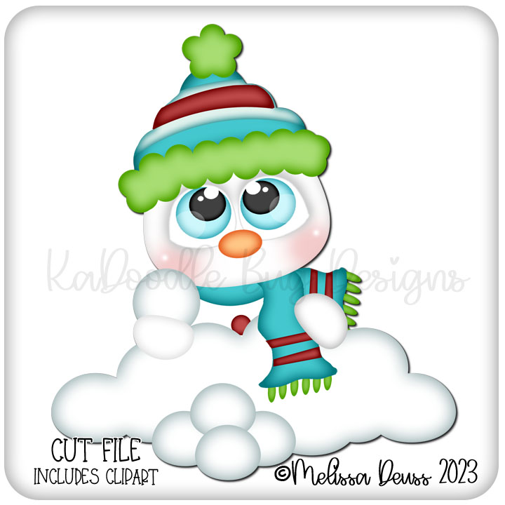 Cutie KaToodles - Snowball Snow Boy
