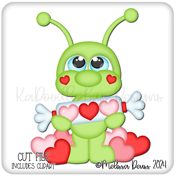 Cutie KaToodles - Standing Heart Candy Cricket