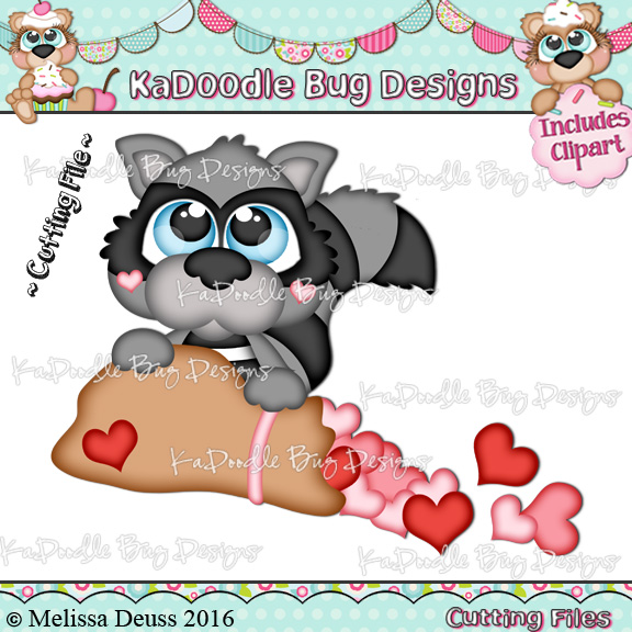 Cutie KaToodles - Stealing Hearts Raccoon - Click Image to Close
