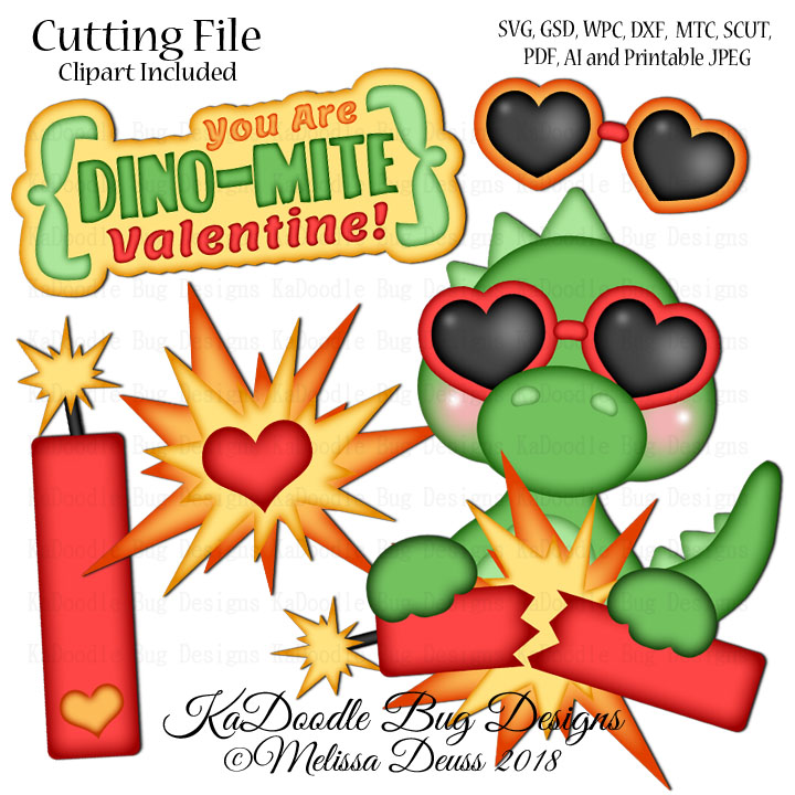 Dino-mite Valentine - Click Image to Close