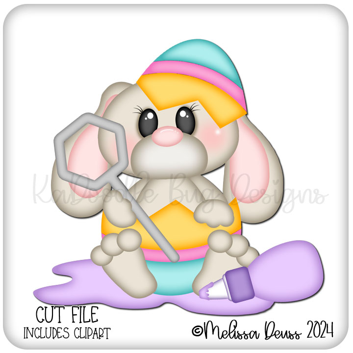 Egg Coloring Bunny