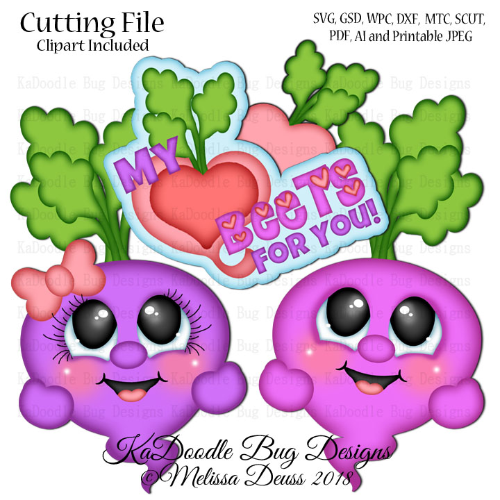 Shoptastic Cuties - My Heart Beets For You - Click Image to Close