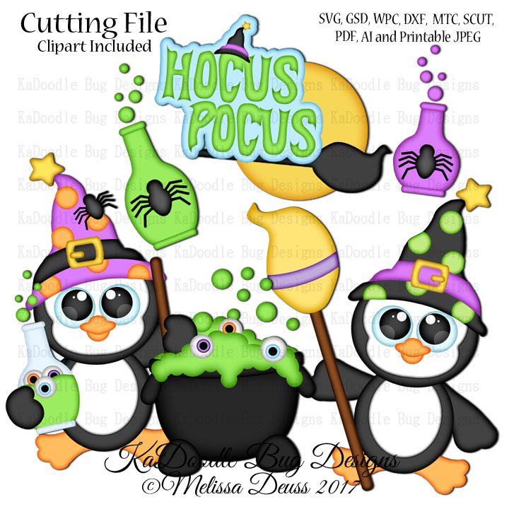 Hocus Pocus Penguins - Click Image to Close