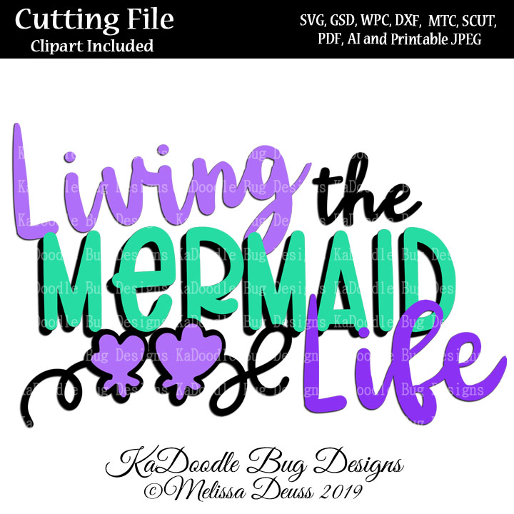 Living The Mermaid Life Title