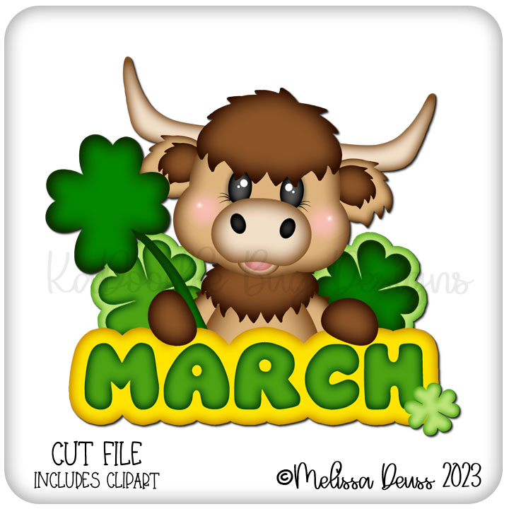 March Highland Cow