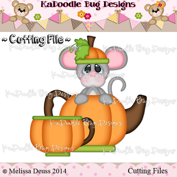 Pumpkin Tea Mouse - Click Image to Close
