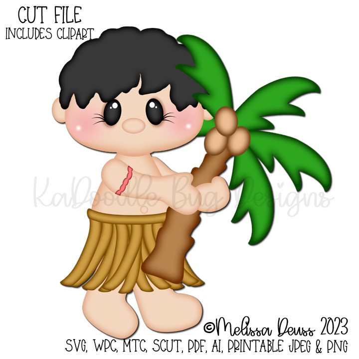 Tropical Palm Tree Boy