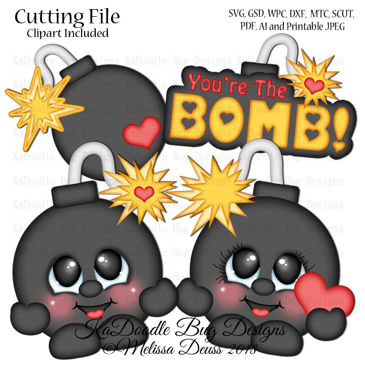 Shoptastic Cuties - You're The Bomb - Click Image to Close