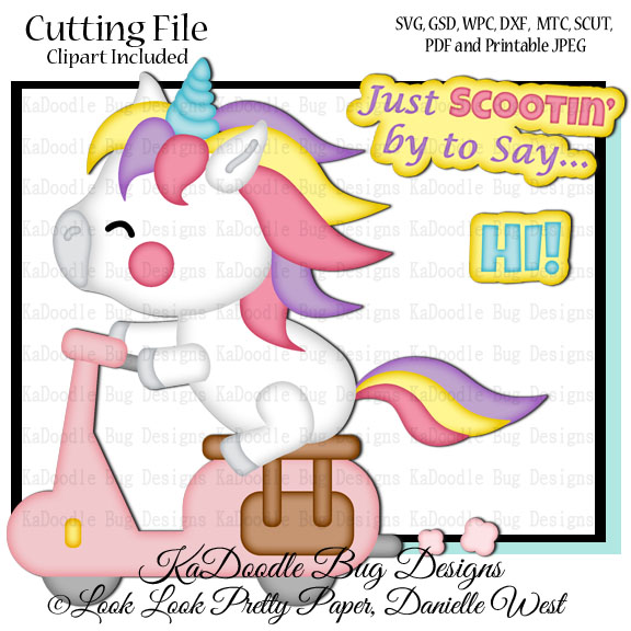 Scootin By Unicorn - Click Image to Close