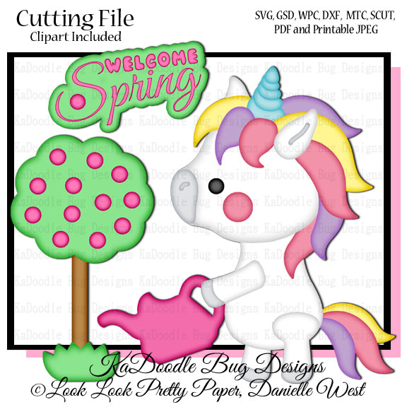 Welcome Spring Unicorn - Click Image to Close