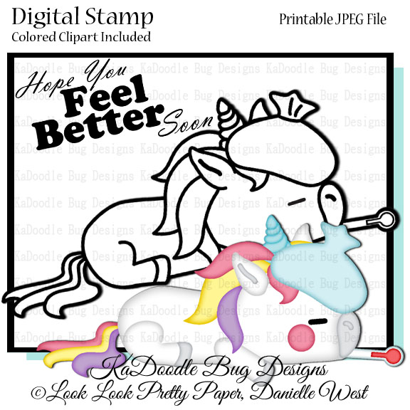 DS Feel Better Unicorn - Click Image to Close