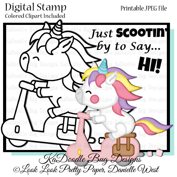DS Scootin By Unicorn - Click Image to Close