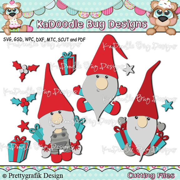 Present Christmas Gnomes - Click Image to Close