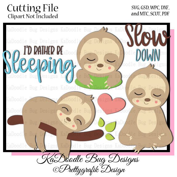 Sleeping Sloths - Click Image to Close