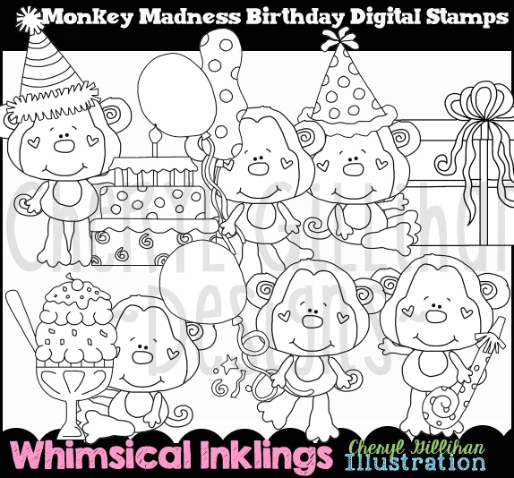 DS Monkey Madness Birthday