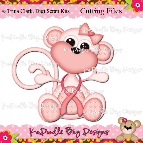 Breast Cancer Monkey - Click Image to Close