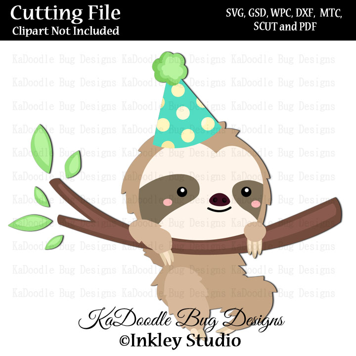 Hanging Birthday Sloth