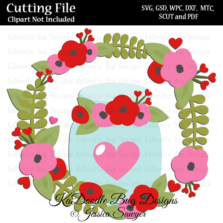 JS Country Valentine Wreath - Click Image to Close